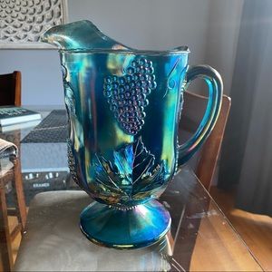 Carnival Glass Pitcher